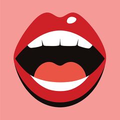 Mouth Lip Sync Clipart for Creative Projects and Designs