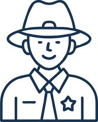 park ranger icon