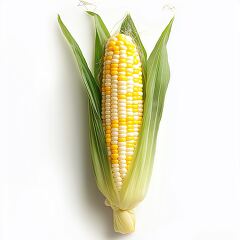 Bright and Vibrant Corn on the Cob Ready for Cooking