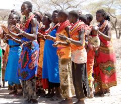 Cultural Celebration of the Samburu Tribe in Kenya