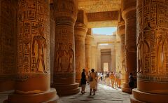 Exploring the Grand Hypostyle Hall of Karnak Temple