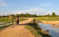 Exploring the Tranquil Countryside Near Angkor Wat