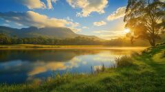 Natures Harmony at Sunset in Murwillumbah