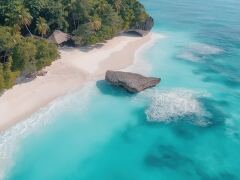 Serenity of Balis Tropical Paradise by the Sea