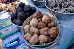 Unique Spices and Herbs at Market in Aswan Egypt