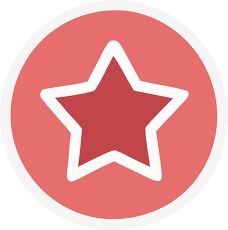 Red Star Rating Emoji