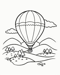 Scenic Hot Air Balloon Rides printable