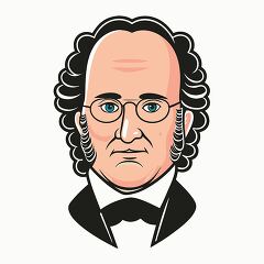 Simple Portrait of Van Buren