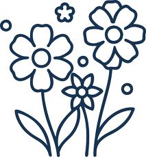 Spring Flower Icons