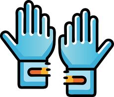 stylized colorful hands icon