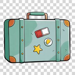 Travel Suitcase Ready for Adventure to New Destinations