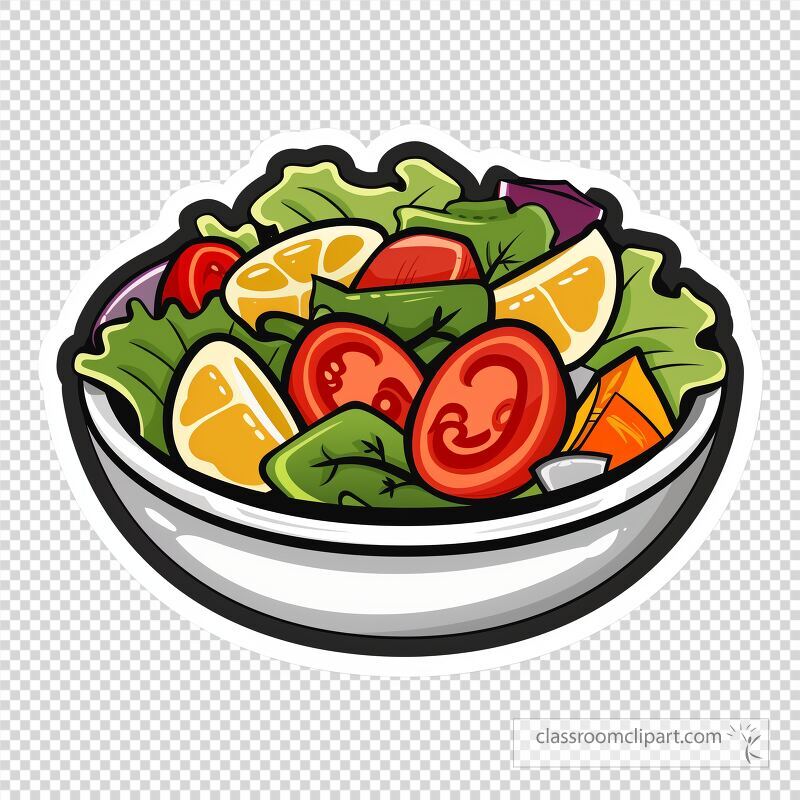 A vibrant bowl filled with mixed salad greens tomatoes cucumber bell peppers and lemon slices Ideal for a healthy meal this dish emphasizes freshness and color