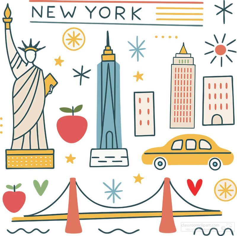 Exploring the Charm of New York Through Whimsical Art