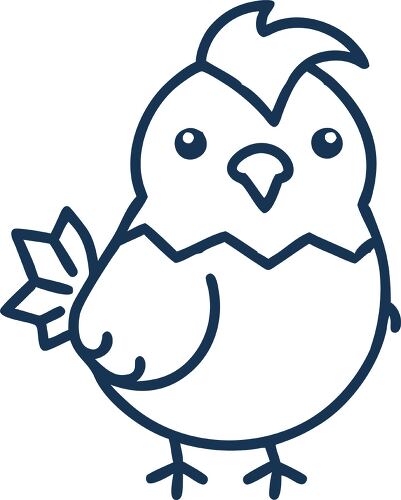 Chick icon for holiday themes