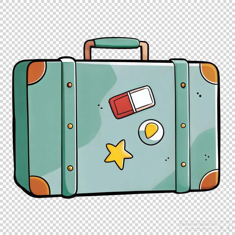 Travel Suitcase Ready for Adventure to New Destinations